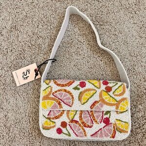 Sincerely Jules Fruit beaded bag